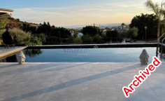 4 bedroom detached villa + maids room for rent Limassol 