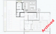 Spacious 2 bedroom penthouse for sale in Chalomantres