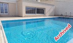 Spacious 4 bedroom house with swimming pool to rent in Chloraka