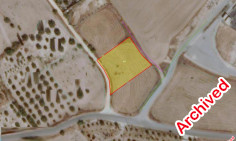 1681m2 agricultural land in Aradippou 