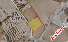 1681m2 agricultural land in Aradippou 