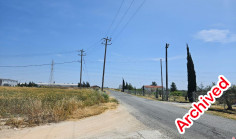 1681m2 agricultural land in Aradippou 