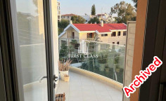 Large 2 bedroom furnished penthouse to rent in Aglantzia