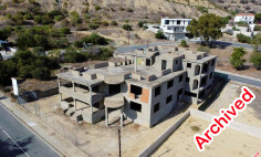 Incomplete development in Oroklini, Larnaca 