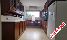 Spacious 3 bedroom unfurnished apartment to rent in Strovolos