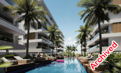 1 bedroom apartment with swimming pool for sale in Livadia