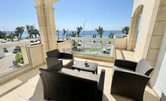 2 bedroom beach front apartment for rent Limassol 
