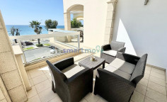 2 bedroom beach front apartment for rent Limassol 