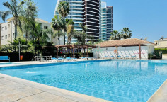 2 bedroom beach front apartment for rent Limassol 