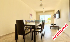 2 bedroom beach front apartment for rent Limassol 