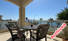 2 bedroom beach front apartment for rent Limassol 