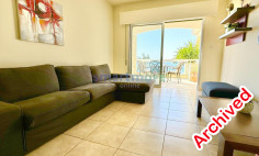 2 bedroom beach front apartment for rent Limassol 