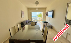 2 bedroom beach front apartment for rent Limassol 