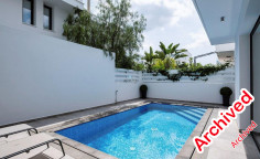 Modern 4 bedroom detached villa with pool, Livadia 