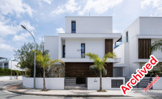 Modern 4 bedroom detached villa with pool, Livadia 
