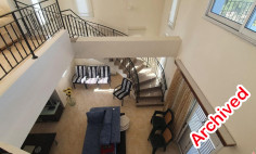 Beautiful detached villa with central heating in Tsada village 