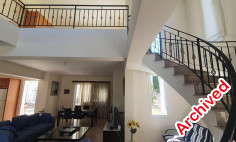 Beautiful detached villa with central heating in Tsada village 