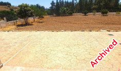 Luxury villa on a big plot of land in Mandria 