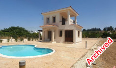 Luxury villa on a big plot of land in Mandria 