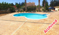 Luxury villa on a big plot of land in Mandria 