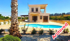 Luxury villa on a big plot of land in Mandria 