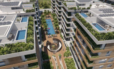 Luxury 3 bedroom penthouse with swimming pool for sale in Livadia