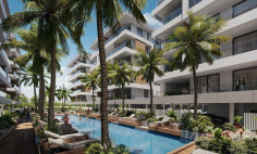 Luxury 3 bedroom penthouse with swimming pool for sale in Livadia