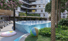 Luxury 2 bedroom apartment with swimming pool for sale in Katholiki area