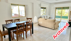 Spacious 3 bedrooms furnished apartment to rent in Agioi Omologites