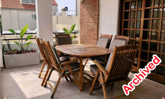 Spacious 3 bedroom furnished apartment to rent in Germasogeia
