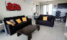 2 bedroom furnished apartment with swimming pool to rent in Livadia