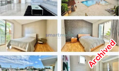 Gated complex 2 pools gym 100m to beach 