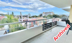 Gated complex 2 pools gym 100m to beach 