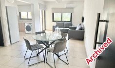 Large 2 bedroom furnished apartment to rent in Aglantzia