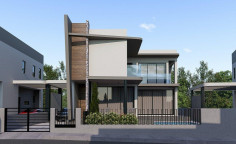 Beautiful 3 bedrooms house with swimming pool for sale in Parekklisia