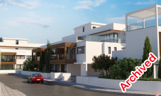 2 bedroom penthouse with swimming pool for sale in Kiti