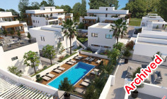 2 bedroom penthouse with swimming pool for sale in Kiti
