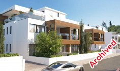 2 bedroom penthouse with swimming pool for sale in Kiti