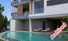 Lovely 1 bedroom apartment with swimming pool for sale in Mesa Geitonia