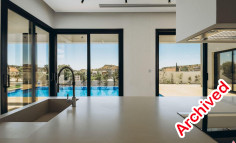 Luxury 4 bedrooms house with swimming pool for sale in Agios Tychonas