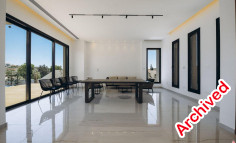 Luxury 4 bedrooms house with swimming pool for sale in Agios Tychonas