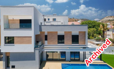 Luxury 4 bedrooms house with swimming pool for sale in Agios Tychonas