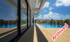 Luxury 4 bedrooms house with swimming pool for sale in Agios Tychonas