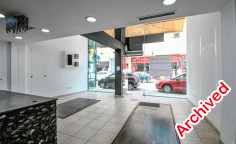 Shop with mezzanine in the city center of Larnaca 