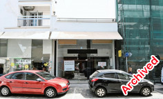 Shop with mezzanine in the city center of Larnaca 