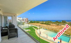 Luxury 3 bedroom furnished apartment with swimming pool for sale in Protaras