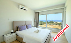 Luxury 3 bedroom furnished apartment with swimming pool for sale in Protaras