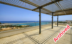 Luxury 3 bedroom furnished apartment with swimming pool for sale in Protaras