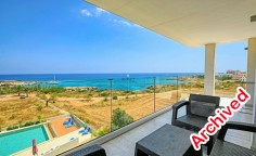 Luxury 3 bedroom furnished apartment with swimming pool for sale in Protaras