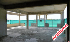 Incomplete commercial building in Mazotos, Larnaca 